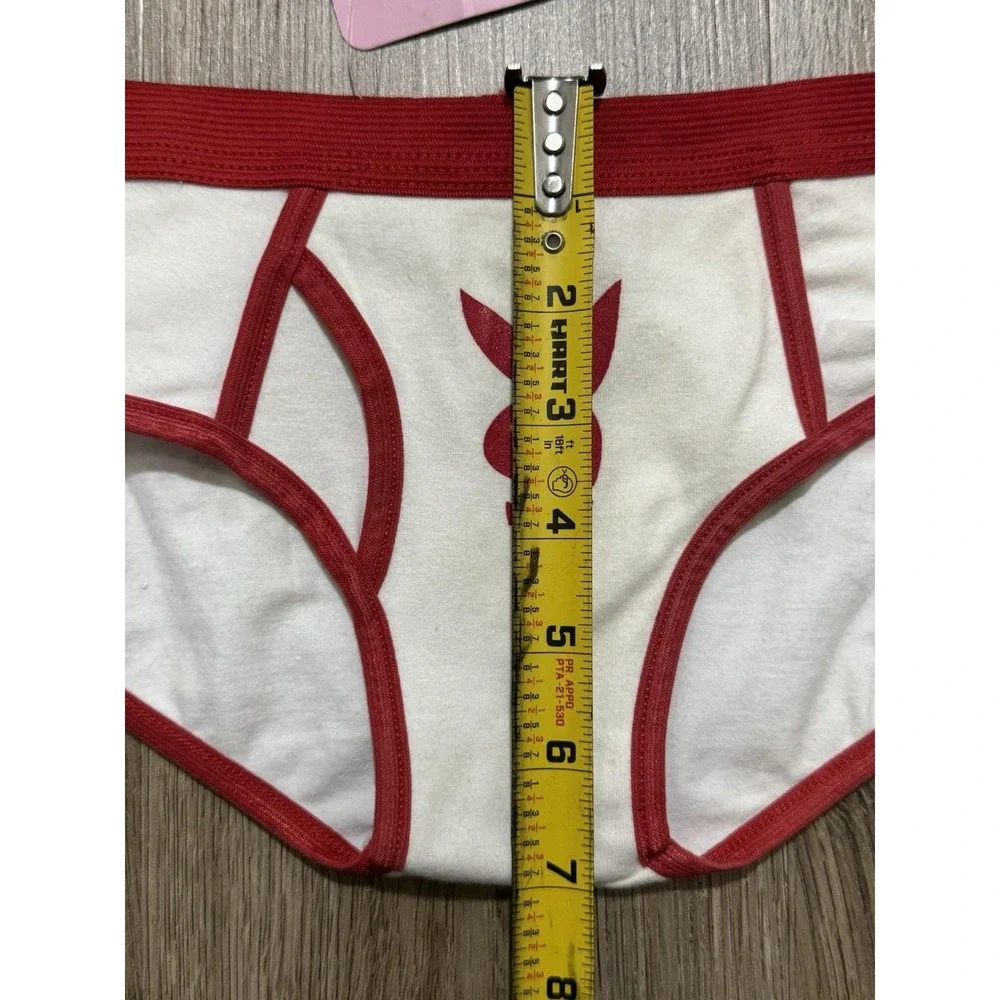 Y2K Vintage Playboy Kiss My Bunny Head Briefs Underwear‎ Size S